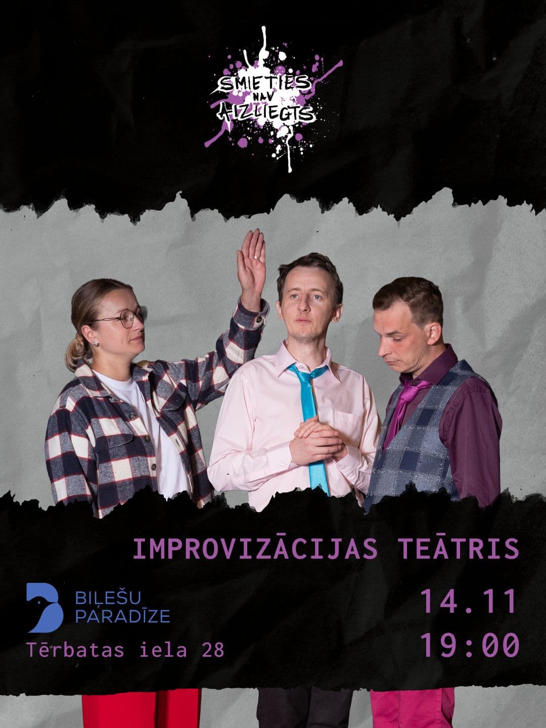 Comedy Show “Laughing Is Not Forbidden”